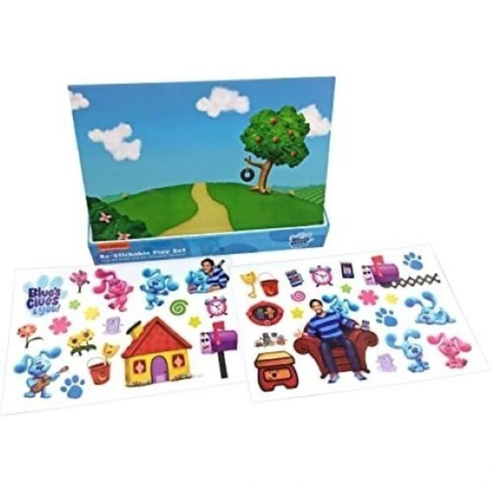 Blues Clues and You Re Stickable Sticker Play Set Cra Z Art Reusable Activity